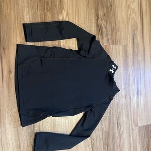 Under Armour Kids Black Long Sleeve Tee